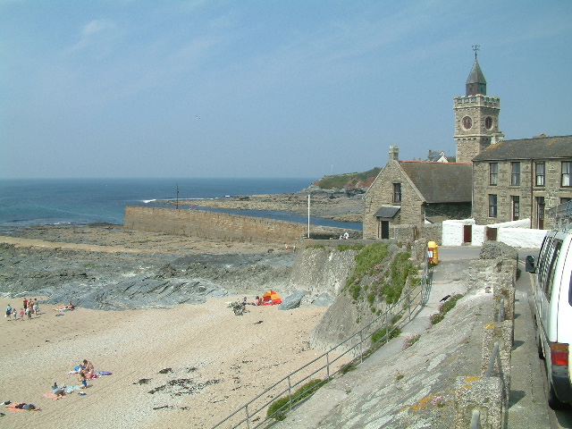 The beach, Porthleven. 30 May 2003.